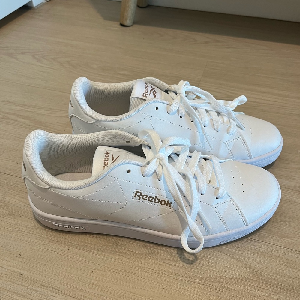 Reebok Ivory Lace-Up Sneakers